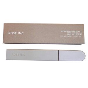 Rose Inc Ultra Black Lash Lift Serum Mascara Full Size Glossy Finish Lengthening